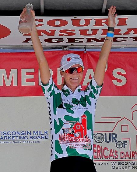 Tina Schofield was the best amateur in the women's field.