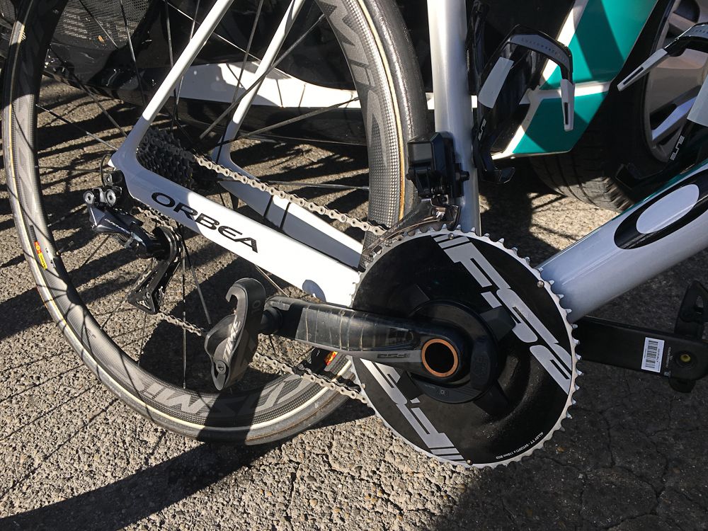 A Vital Concept-B&amp;B Hotels rider used a 54 tooth FSA aero chainset