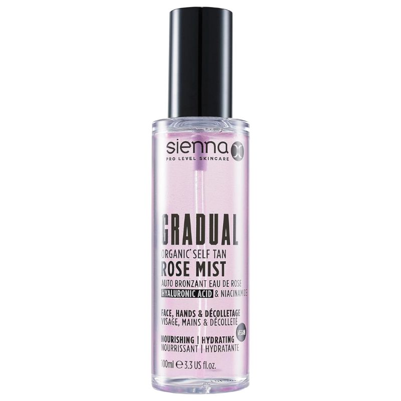 Amanda Holden's Sienna X Gradual Organic Self Tan Rose Mist 
