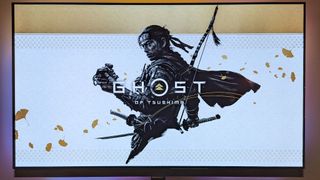 Ghost of Tsushima running on a PS5