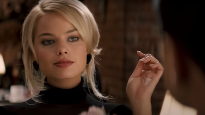 The Wolf of Wall Street screenshot with Margot Robbie