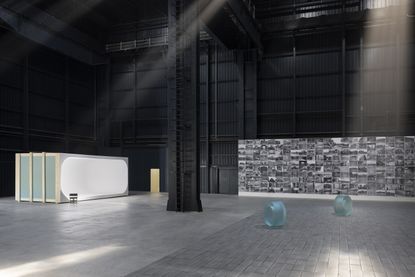 Ann Veronica Janssens, ‘Grand Bal’, exhibition view at Pirelli HangarBicocca, Milan, 2023