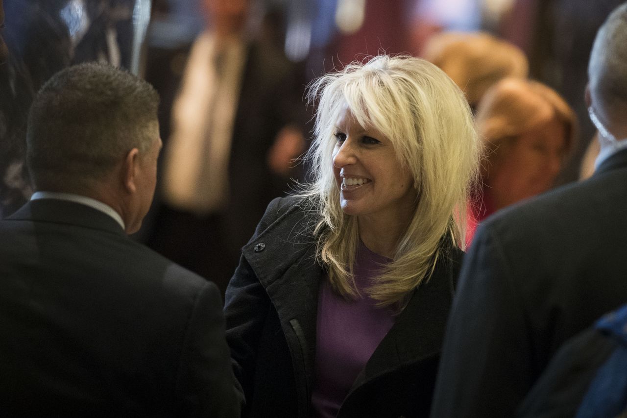 Monica Crowley departs Trump Tower