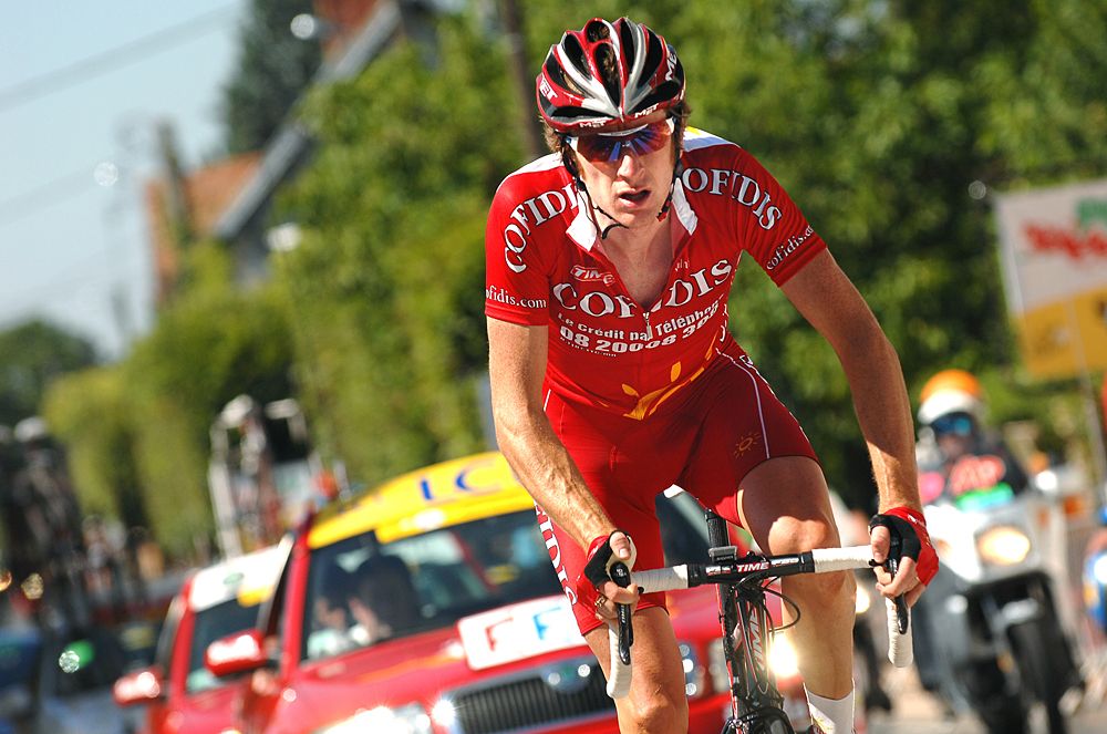 Bradley Wiggins in his Cofidis days