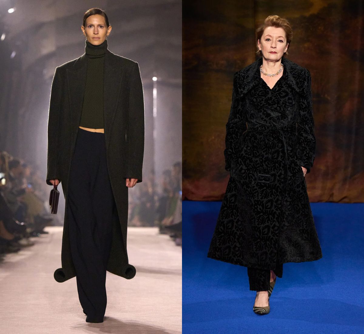 Image of Victoria Beckham & Burberry show