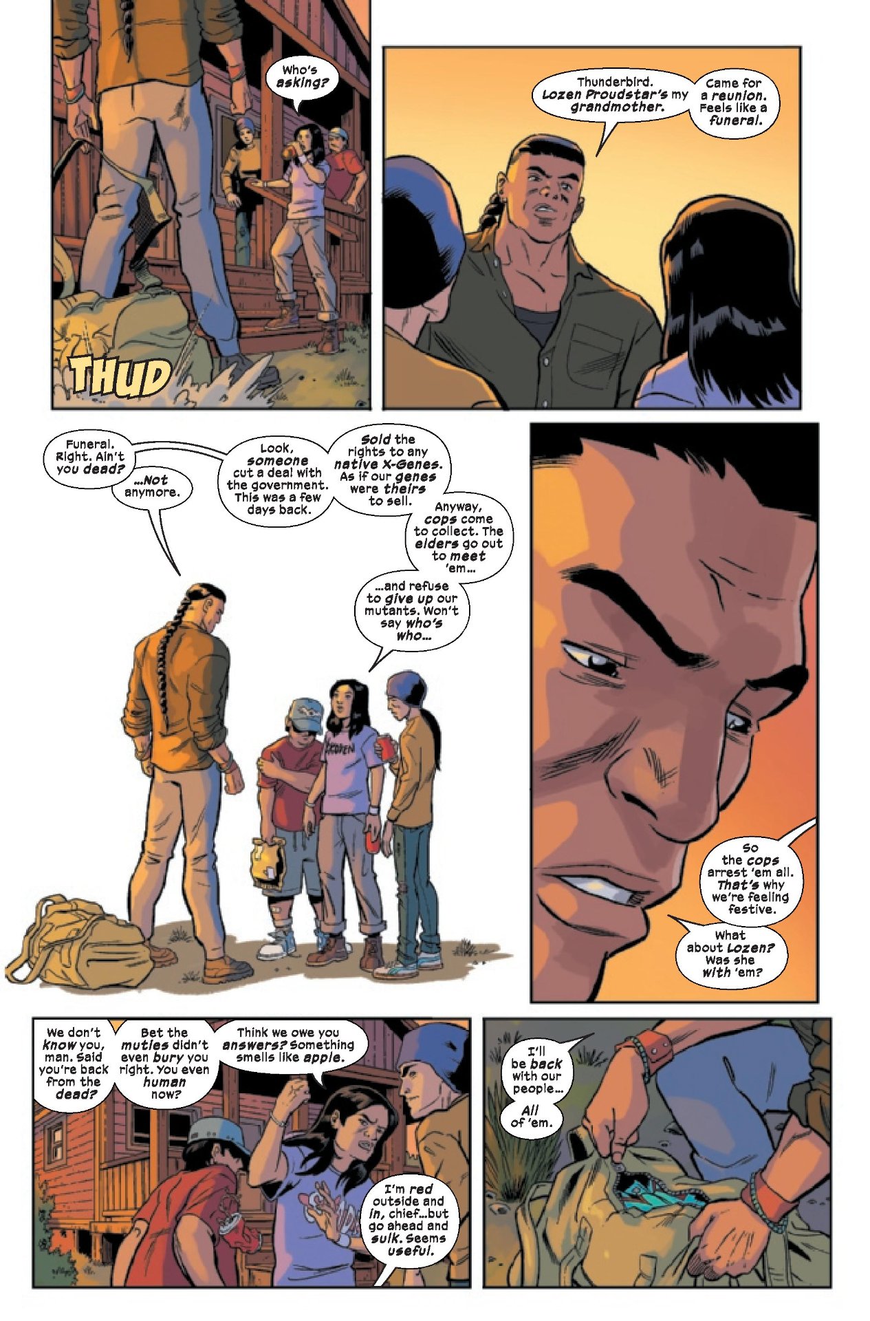 X-Men tamaño gigante: Thunderbird #1