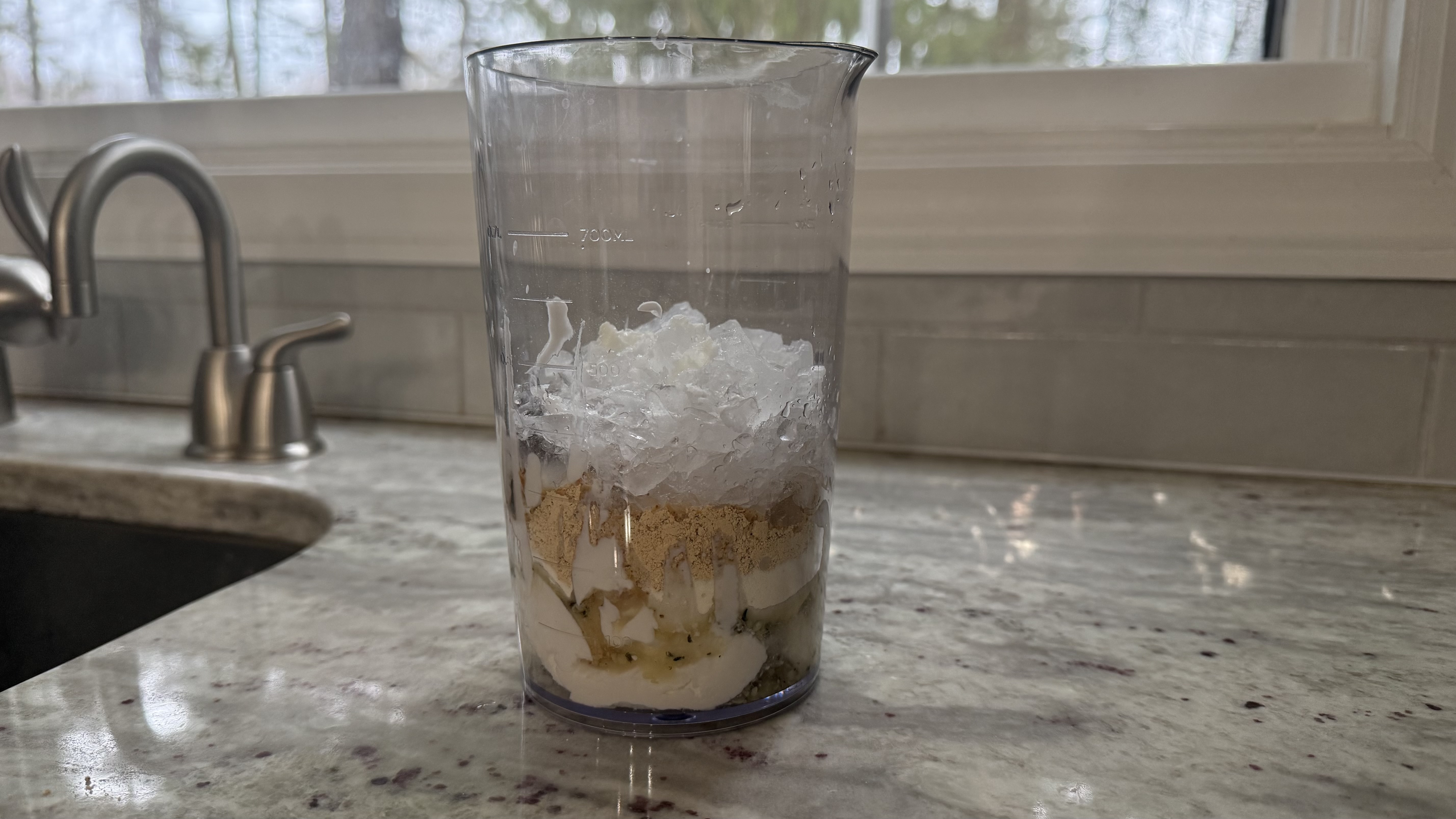 خلاط نينجا باور ديو الغمر مع مخفق لصنع الزبادي المجمد