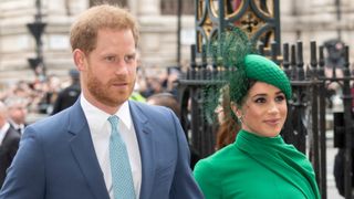 rince Harry, Duke of Sussex and Meghan, Duchess of Sussex attend the Commonwealth Day Service 2020