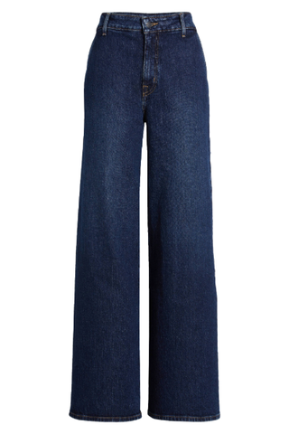 Nordstrom High Waist Wide Leg Jeans (Were $129) 