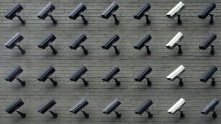 CCTV cameras implying spying by VPNs in privacy-invasive jurisdictions