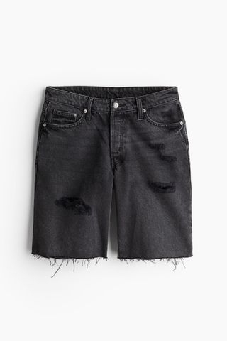 H&M Baggy Low Denim Shorts