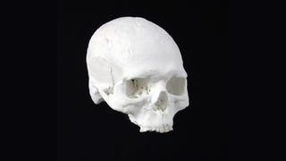 Nilsson then used data from the CT scan to print a plastic replica of the Stone Age skull with a 3D printer.