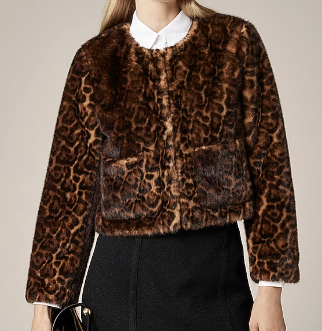 J.Crew, Faux Fur Lady Jacket
