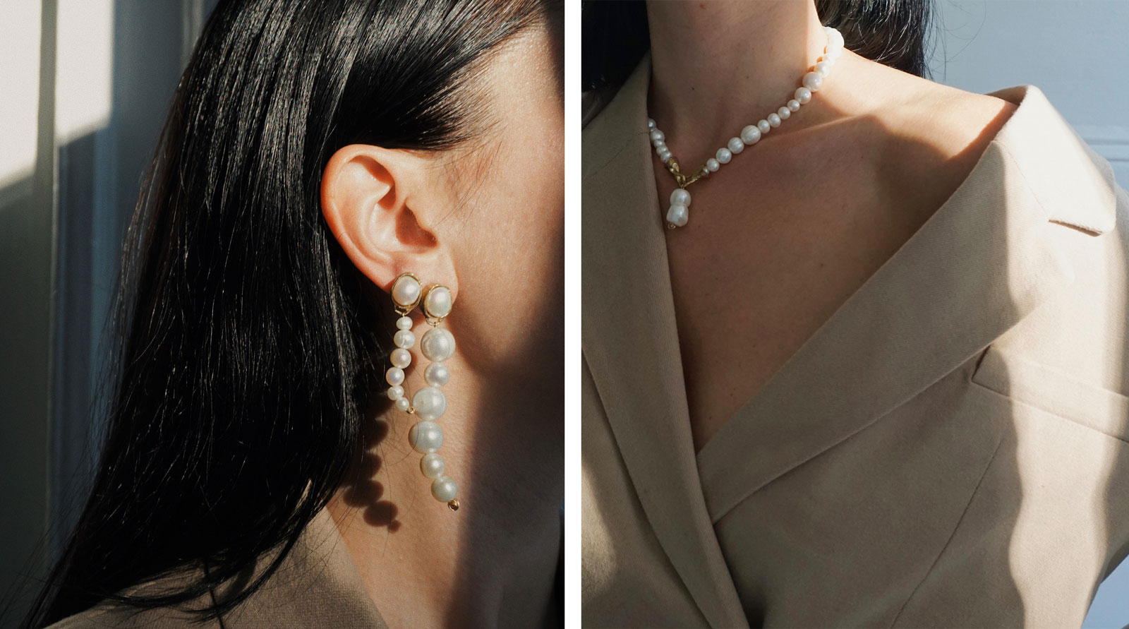 Woven Baroque Pearl Earrings – Mary MacGill