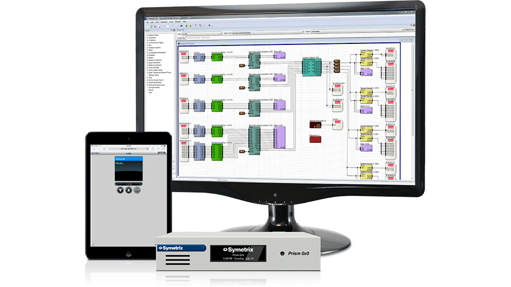 Symetrix Expands Dante DSP Line With Prism 0x0