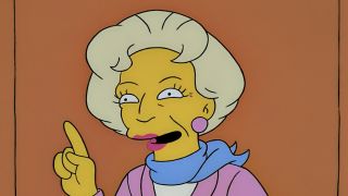 Betty White on The Simpsons