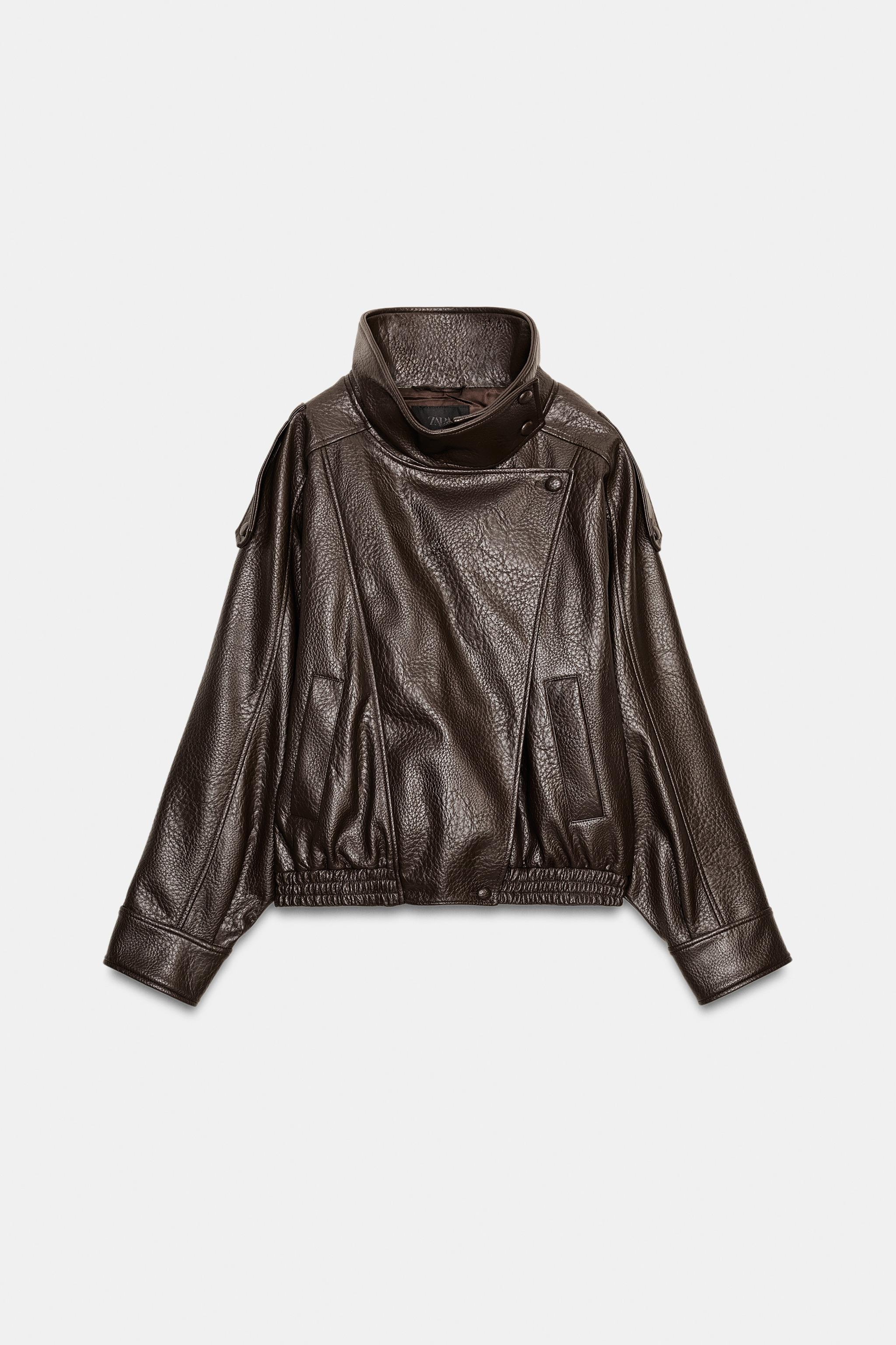 Faux Leather Jacket