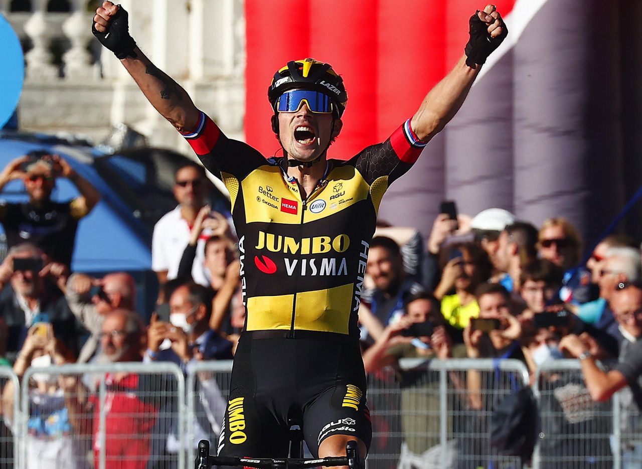 Milano - Torino 2021 - 102nd Edition - Magenta - Torino Superga 190 km - 06/10/2021 - Primoz Roglic (SLO - Jumbo - Visma) - photo Luca Bettini/BettiniPhoto&Acirc;&copy;2021