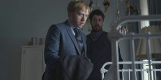 Rupert Grint and Toby Kebbell in Servant