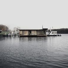 Houseboat on the water