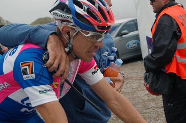 Damiano Cunego (Lampre) was tired when he rode in