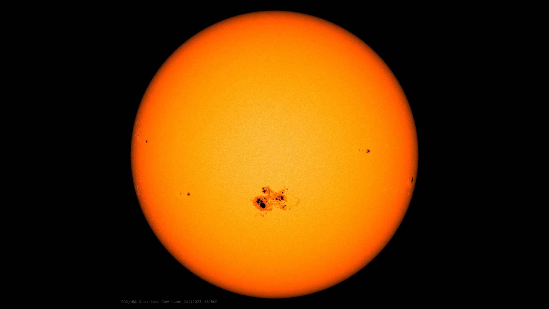 Sunspots are cooler regions on the surface of the sun that can cause eruptive disturbances, such as solar flares and coronal mass ejections.