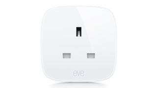 Eve Energy smart plug on white background