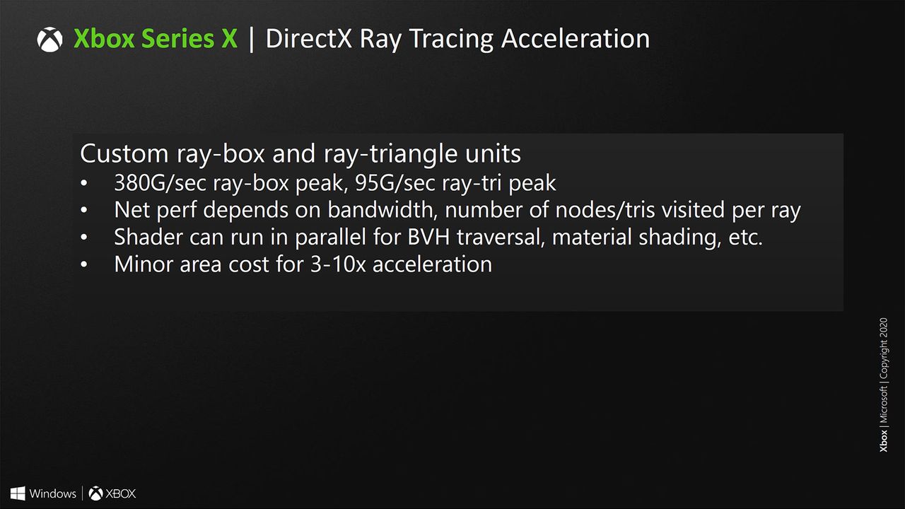 Microsoft Xbox Series X system architecture slides from Hot Chips 2020