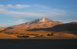 Uturuncu Volcano in Bolivia