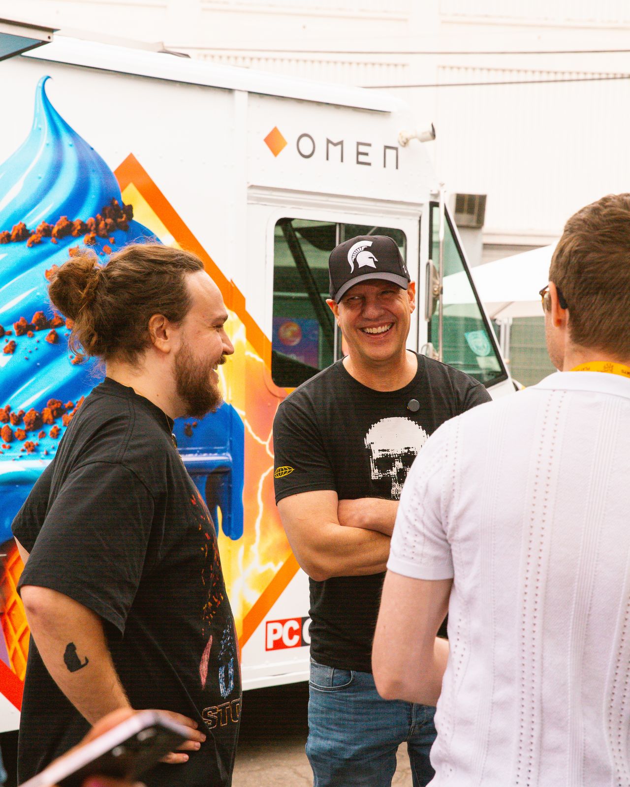 The OMEN - PC Gamer Ice Cream Truck event at Summer Game Fest