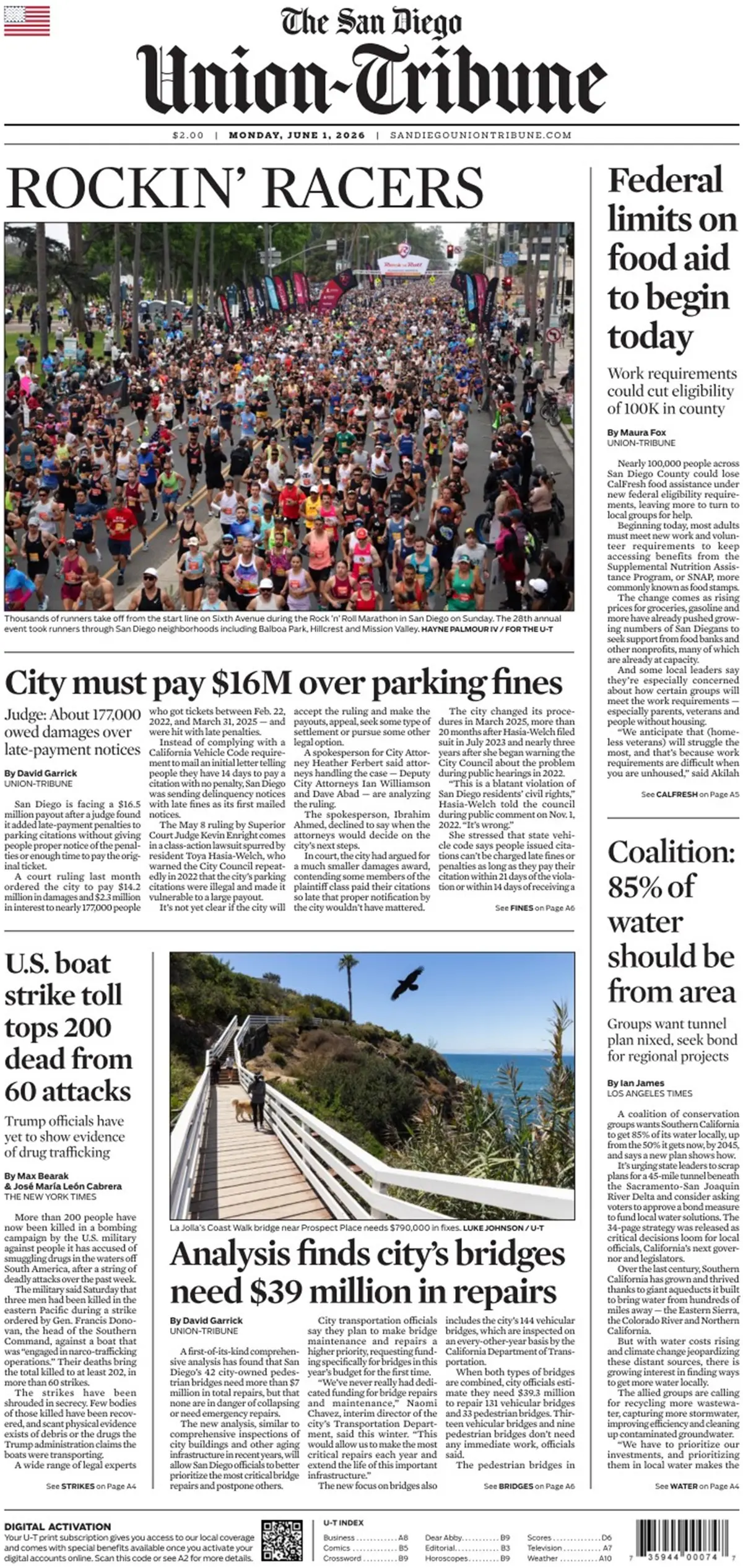 The San Diego Union-Tribune