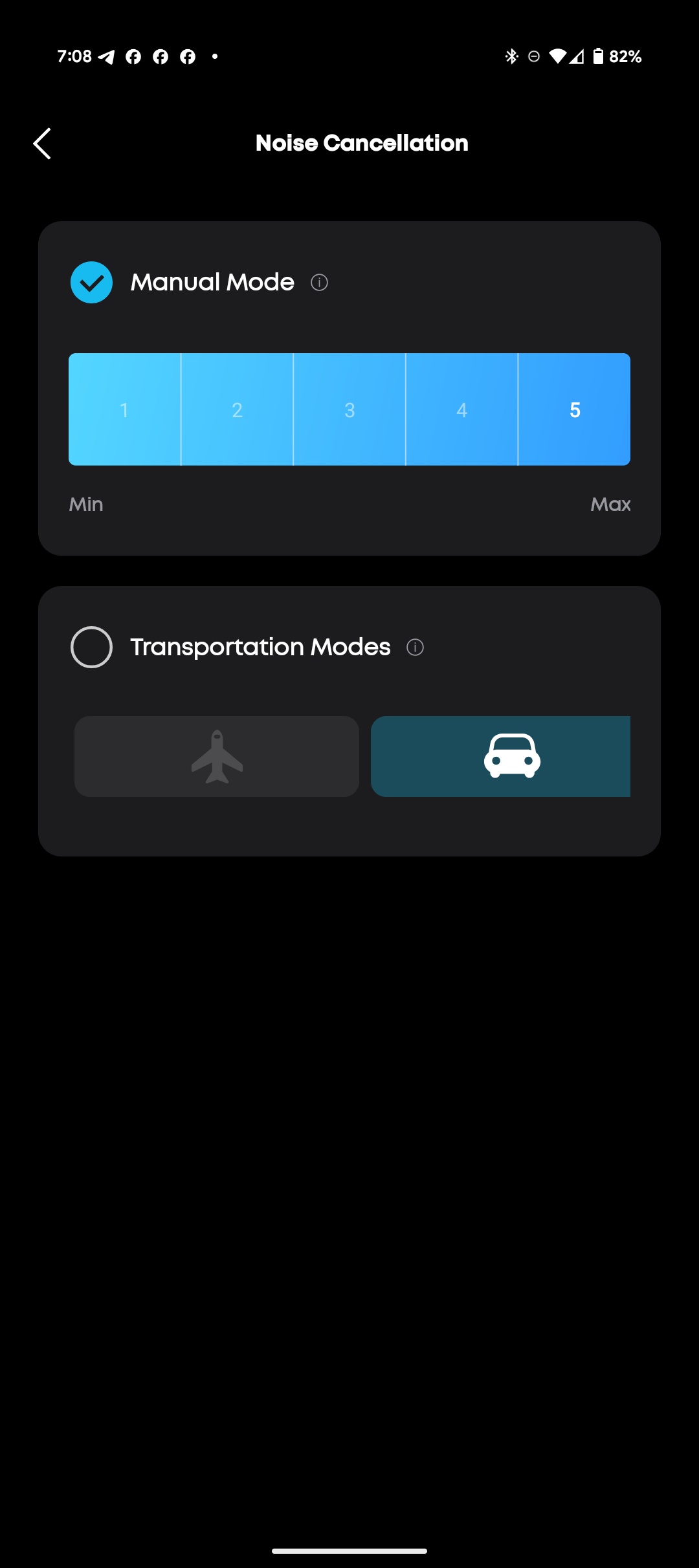 Soundcore Liberty 5 app settings