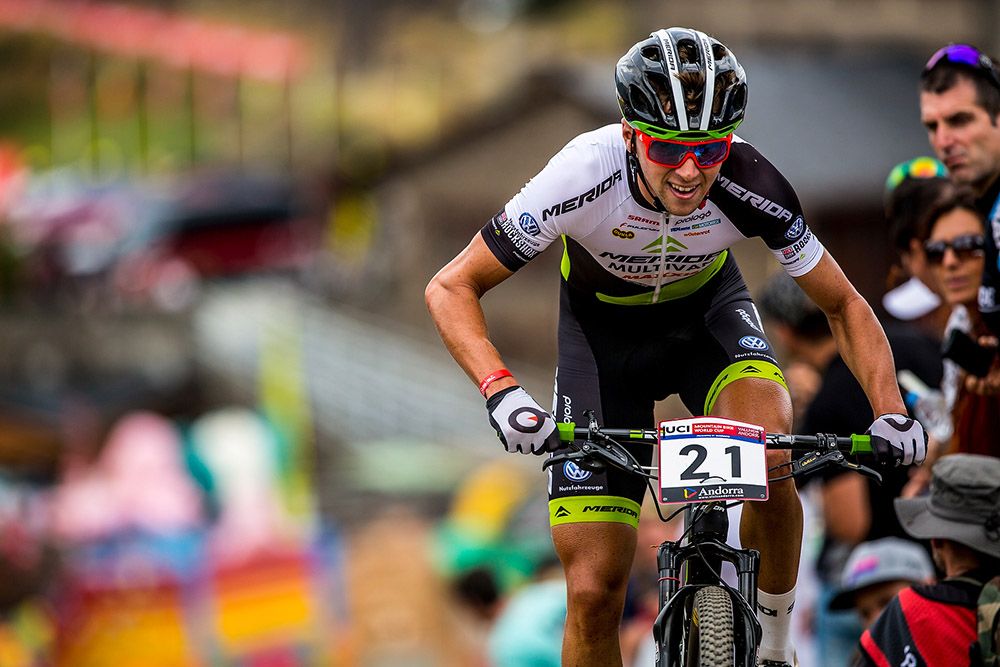 Ondrej Cink (Multivan Merida Biking Team) was the early leader