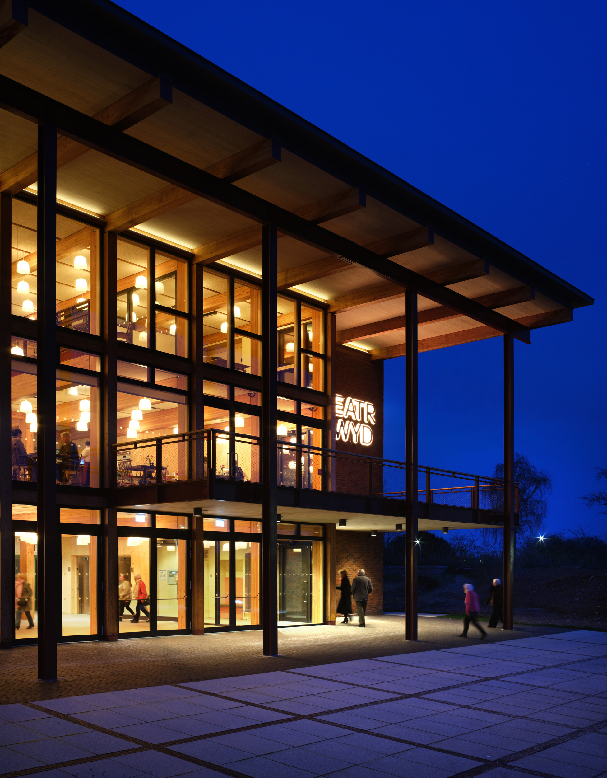 Theatr Clwyd by Howarth Tompkins