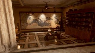 Indy DLC map mural puzzle