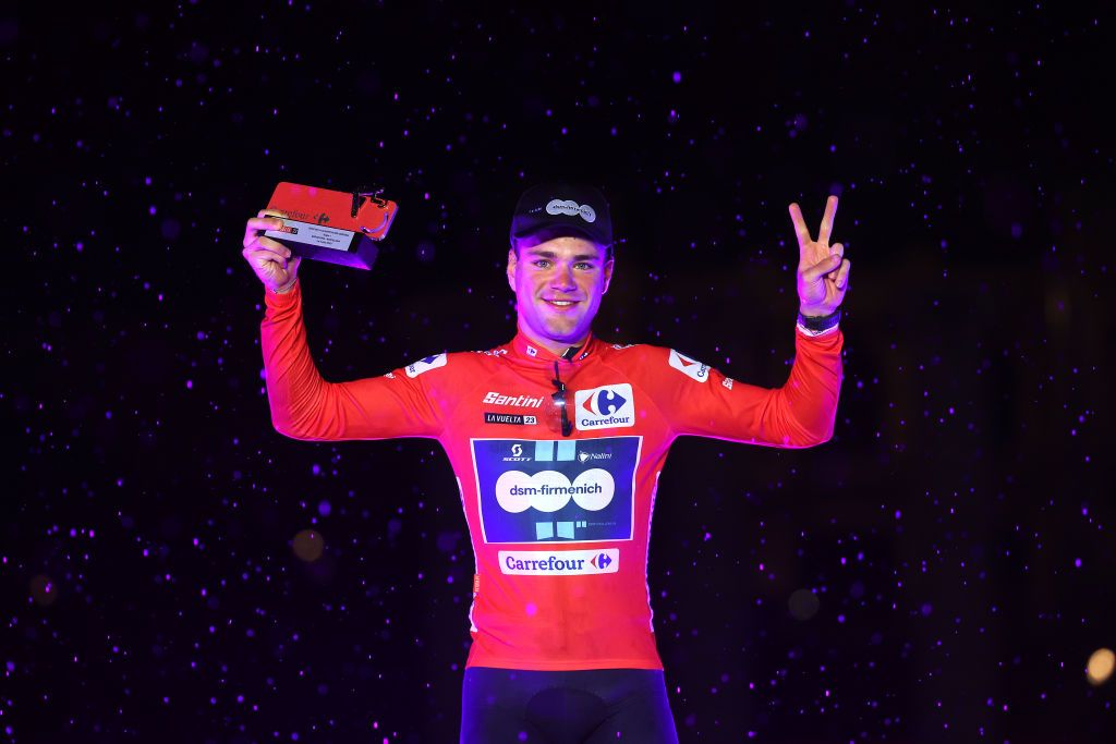 Lorenzo Milesi (dsm-firmenich) is the surprising GC leader after stage 1