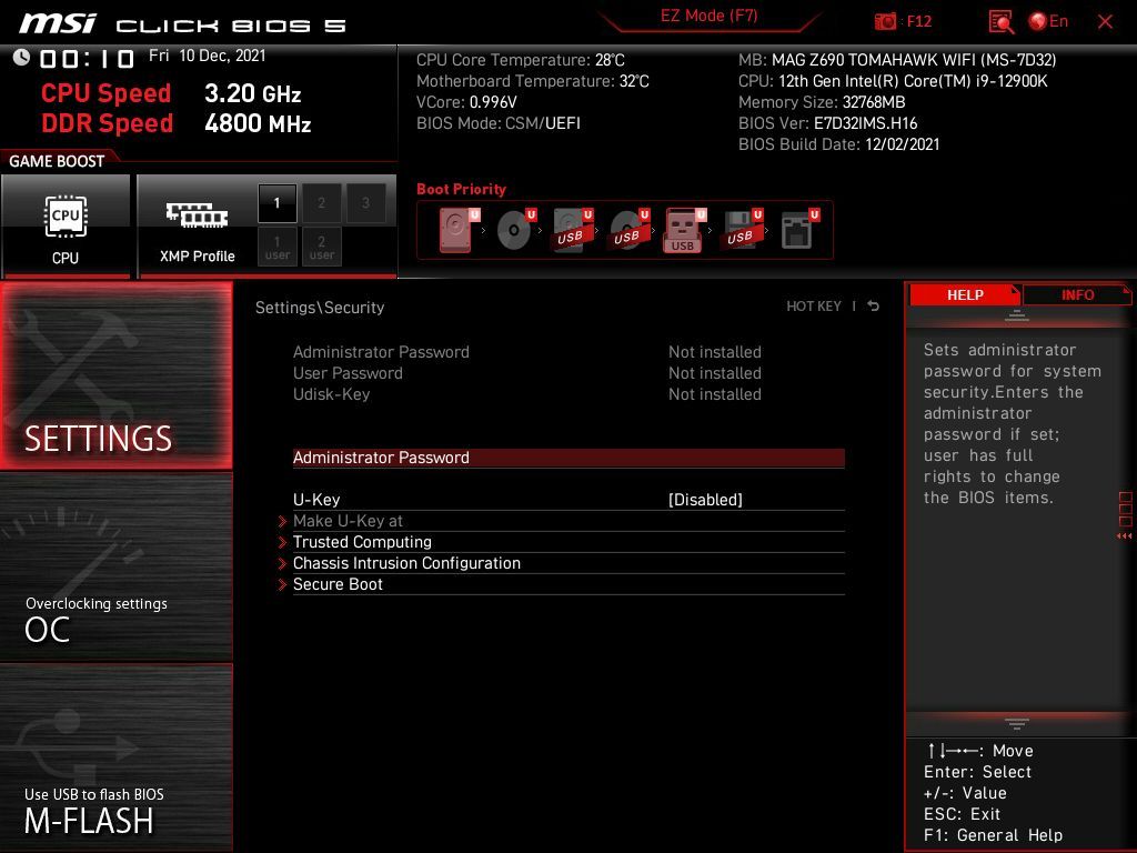 MSI MAG Z690 Tomahawk WIFI