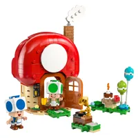 Party at Toad's House | View at Lego- Price: - Ages: - Pieces: - Minifigures: - Item number: