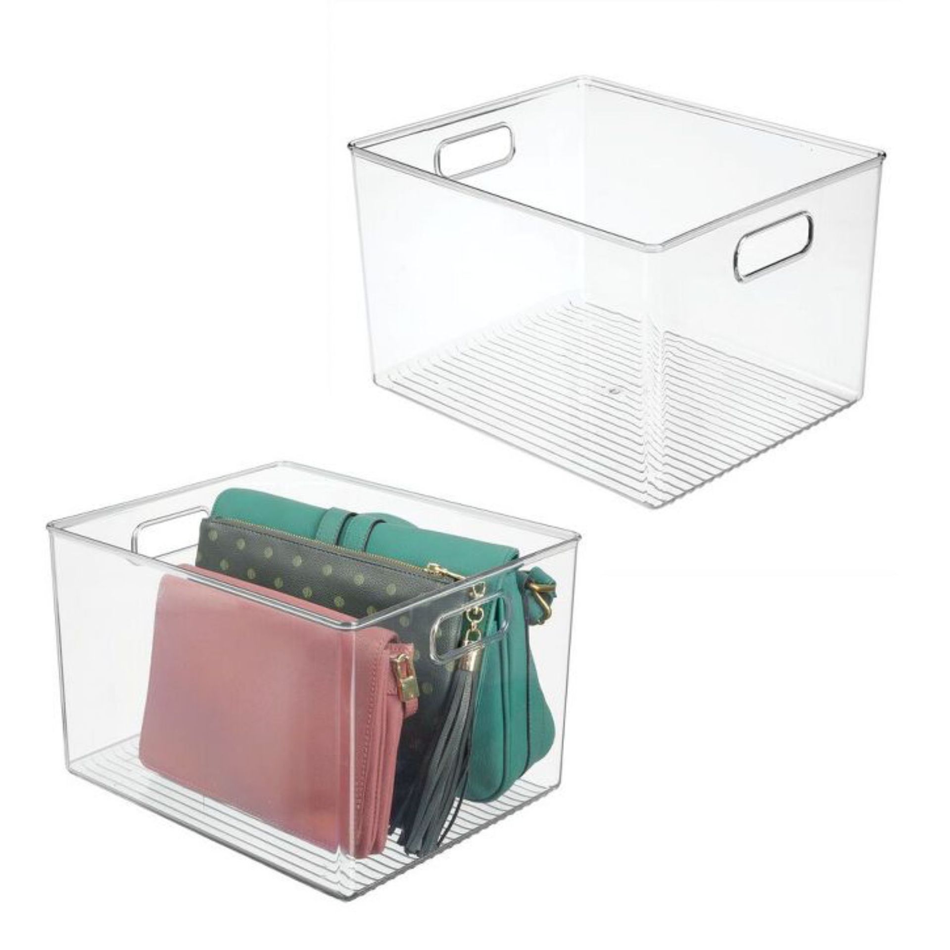 mDesign plastik organizer, 2-pack