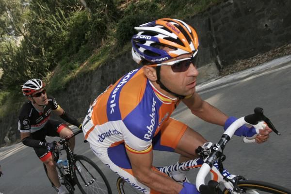 Compatriots Markel Irizar (left) and Juan Manuel Garate