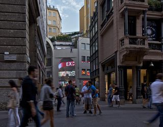 View of Excelsior from Corso Vittorio Emanuele II