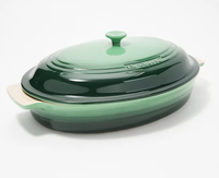 Le Creuset 3.4-qt Covered Oval Casserole Dish | $110 $99.98 at QVC