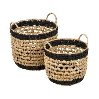 Honey-Can-Do Wicker Round Nesting Basket