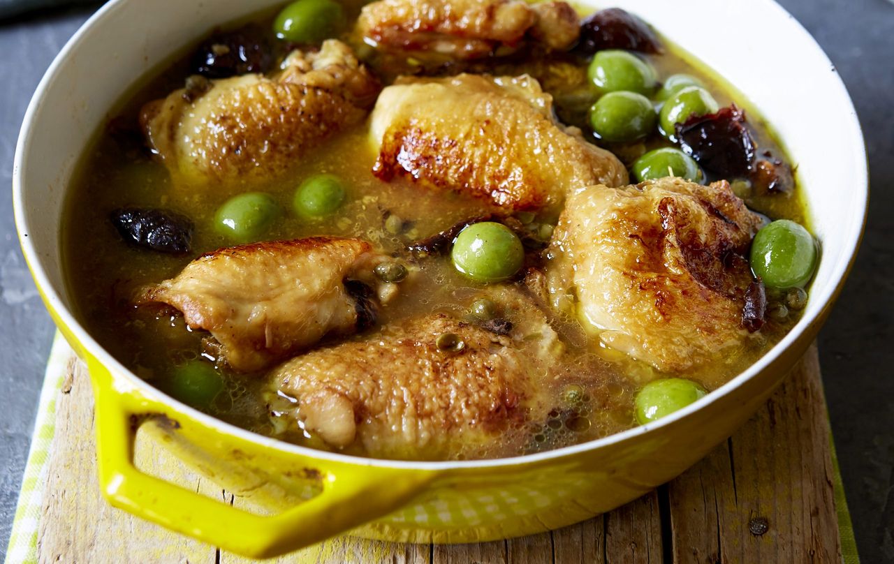 chicken with prunes