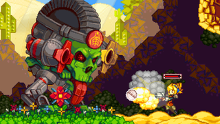 Despite its colorful pixel art, Iconoclasts deals with some dark themes.