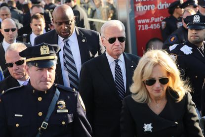 Joe Biden delivers eulogy at NYPD officer Rafael Ramos' funeral