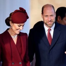 The Prince and Princess of Wales attend the Ceremonial Welcome for The Amir of the State of Qatar