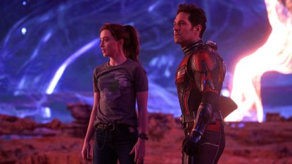 Scott and Cassie Lang in Ant-Man and the Wasp Quantumania