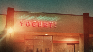 Crime scene: The yogurt shop in Austin, Texas where four teenage girls were murdered in 1991