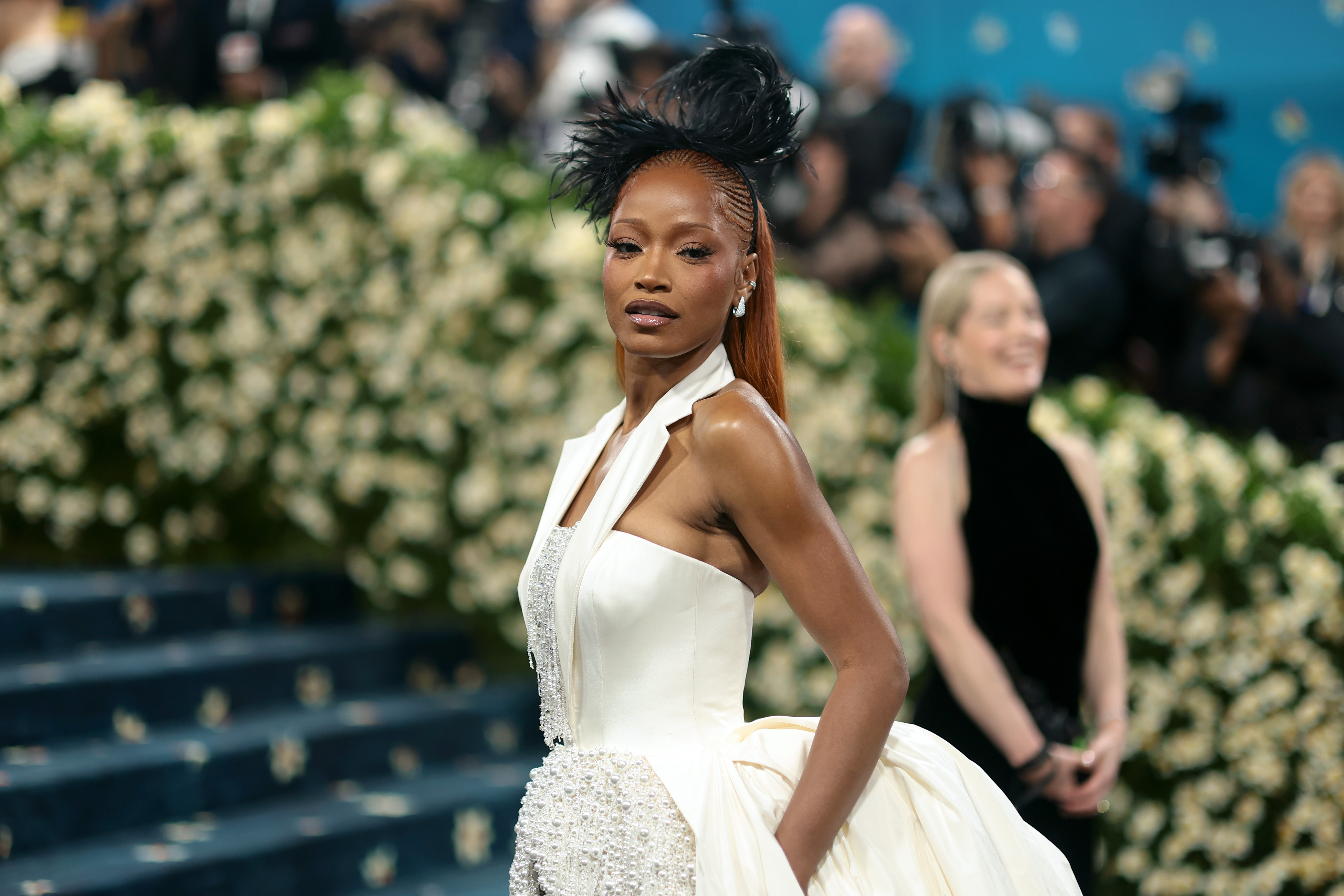 Keke Palmer attends the 2025 Met Gala